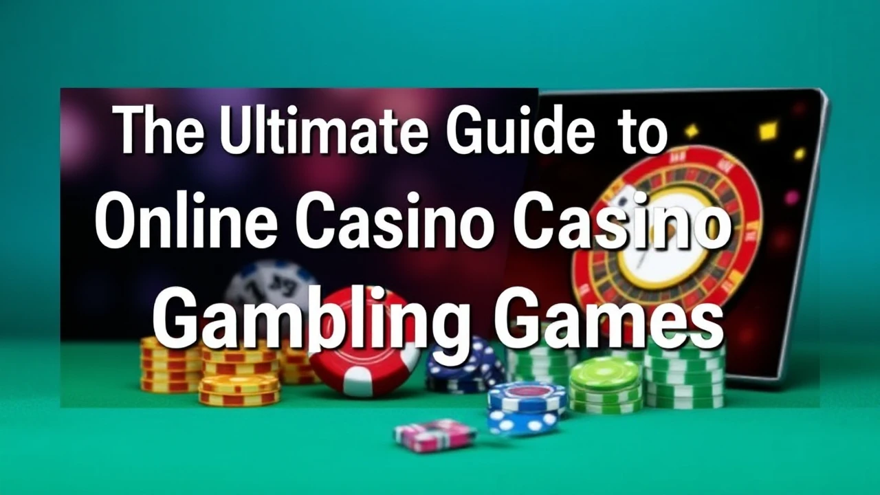 The Ultimate Guide to Online Casino Gambling Games: A Beginner's Roadmap